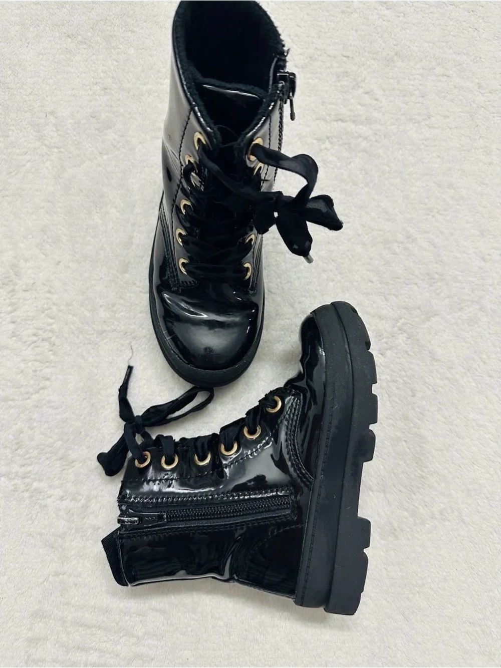 H&M Girls Boots Size US 8 Black,Very Comfortable,Excellent Condition